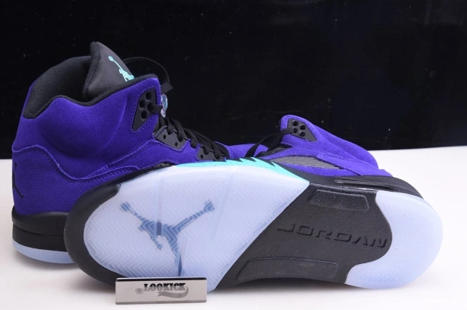 Rep MAX 136027-500 Retro Air Jordan Alternate 5 Grape 0715